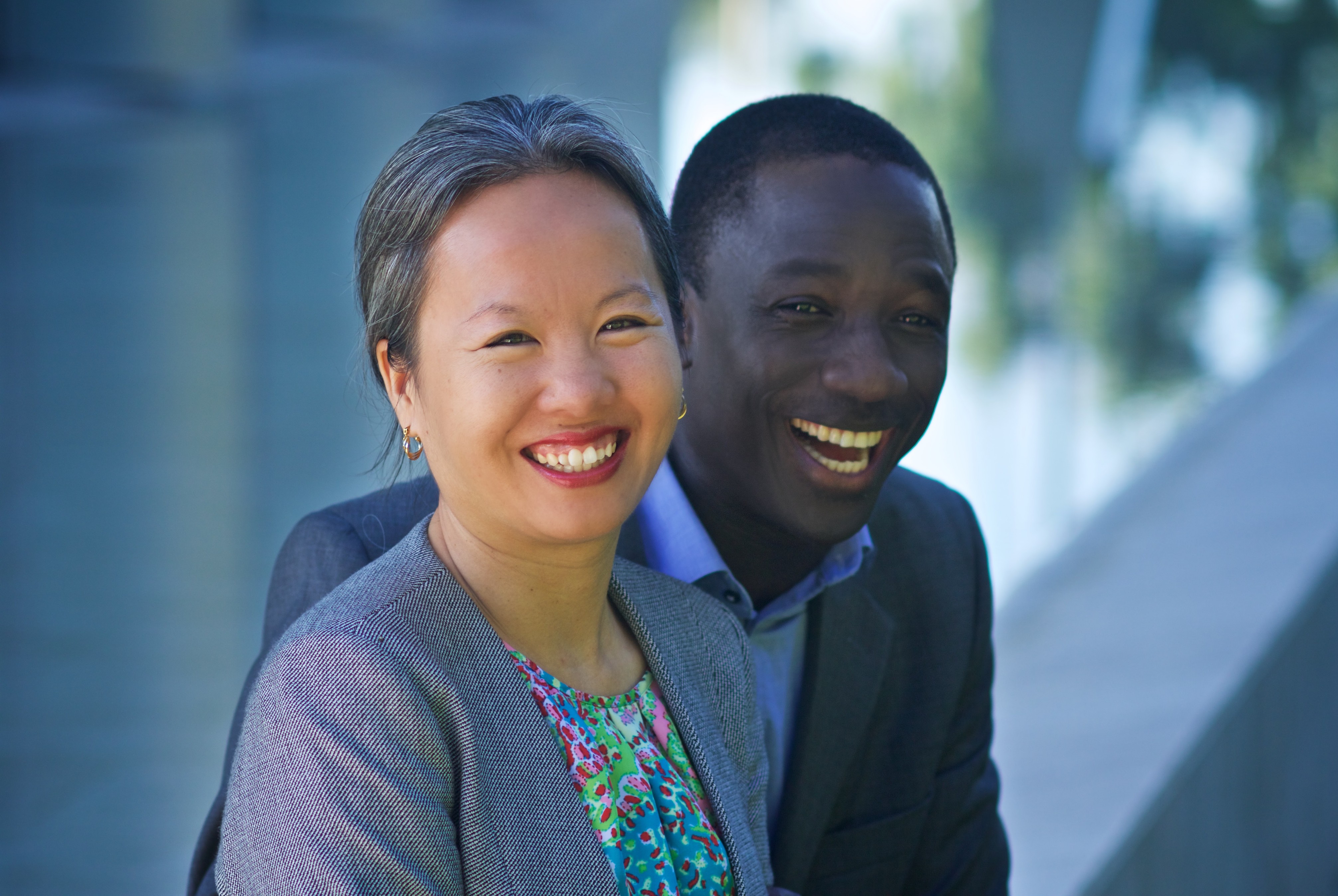 Yikee and Eusebe Adje